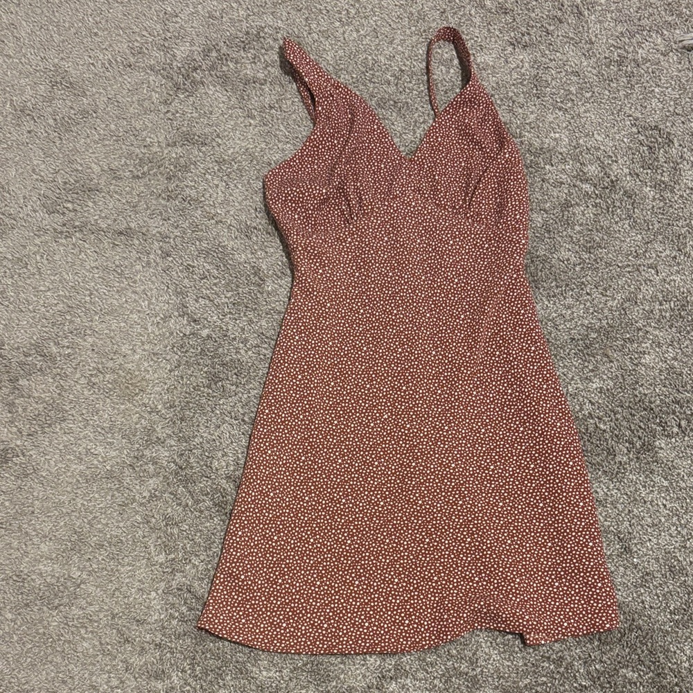 Abercrombie & Fitch Red High Low Dress
